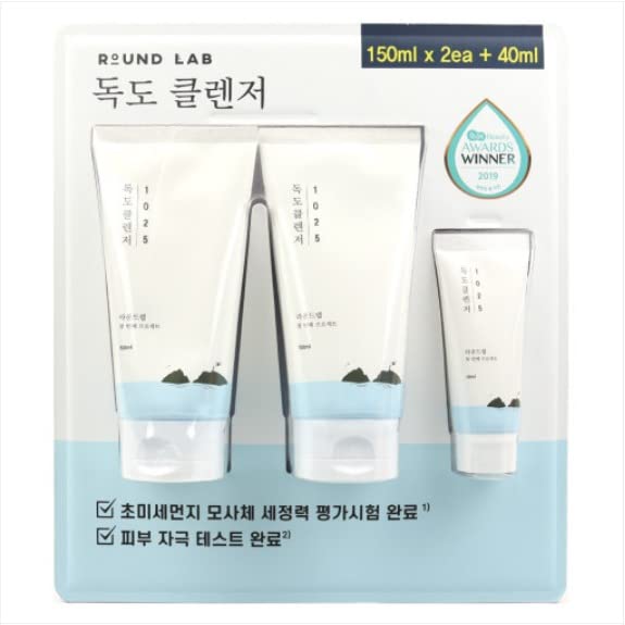 ROUND LAB Dokdo Cleanser 150ml X 2 + 40ml