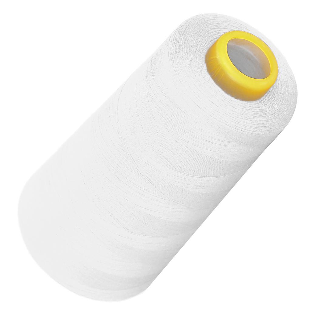 402 Polyester Sewing Thread 3000 Yards Hand Stitching Cord for DIY Handicraft Tailoring HandworkWhite