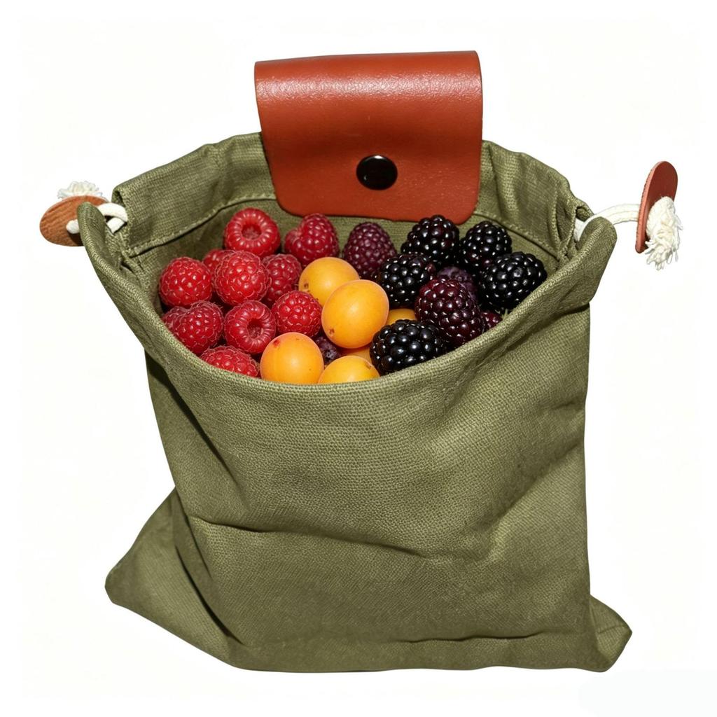 Waist Foraging & Fruit Picking Bag for Outdoor Camping