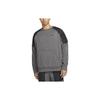 Nike Logo Print Crew Neck Long Sleeve Sweatshirt Men Sweatshirt Gray DQ4854-071