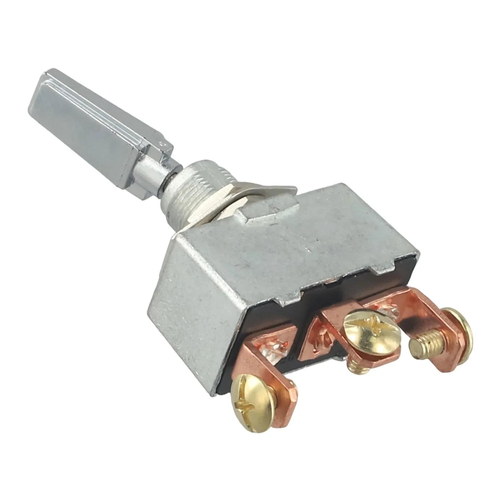 

1Pcs Marine Waterproof Toggle Switch 12V 50A Heavy Duty ON OFF ON Car Metal Power Button Switch 3Pin 3 Position China Mainland