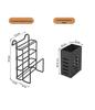 Kitchen Sink Dish Drying Rack with Bowl and Chopsticks Storage