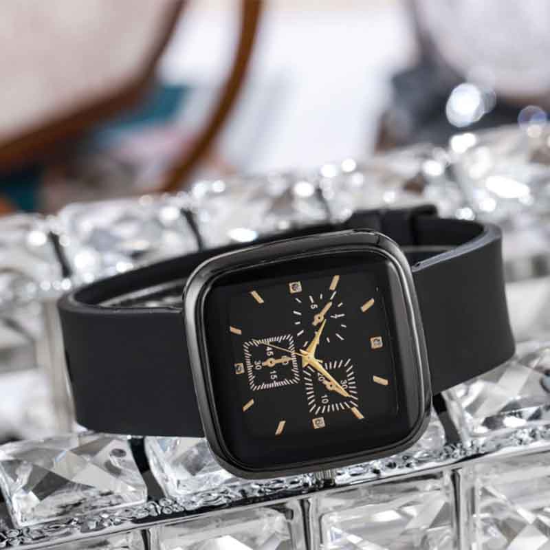 New Set Women's Watch Butterfly Digital Student Belt Watch Student Fashion Personalized Minimalist Watch