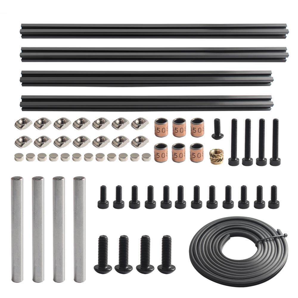 

Clicky Clack Дверь холодильника Деталь для 3D-принтеров Аксессуар, совместимый с 350 мм VORO TridentVORO 2,4 0 разноцветный