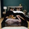 Comforter Bedding Set Adults Winter Ostrich Animal Kidstwin Full Queen King Bedroom Set Home Textile S Sets New