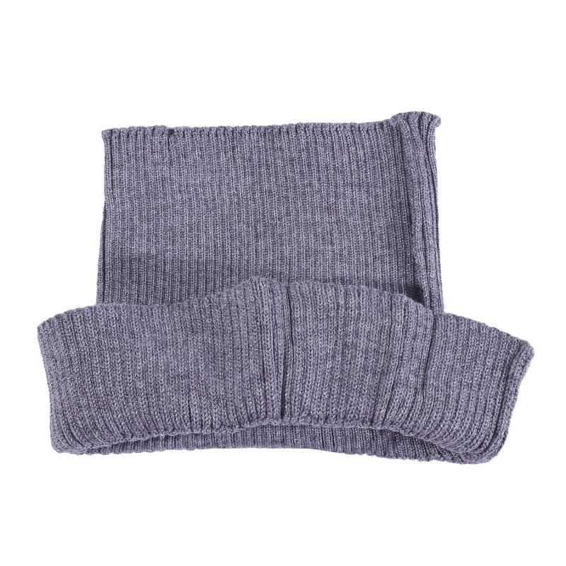 Autumn Winter Women's Fashion Warm Neck Protection Head Scarf Stretch Knitted Wool High Neck Collar