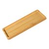 Wooden Coaster for Drinks Natural Rectangular Retro Insulated Coaster Cup Mat for Tabletop