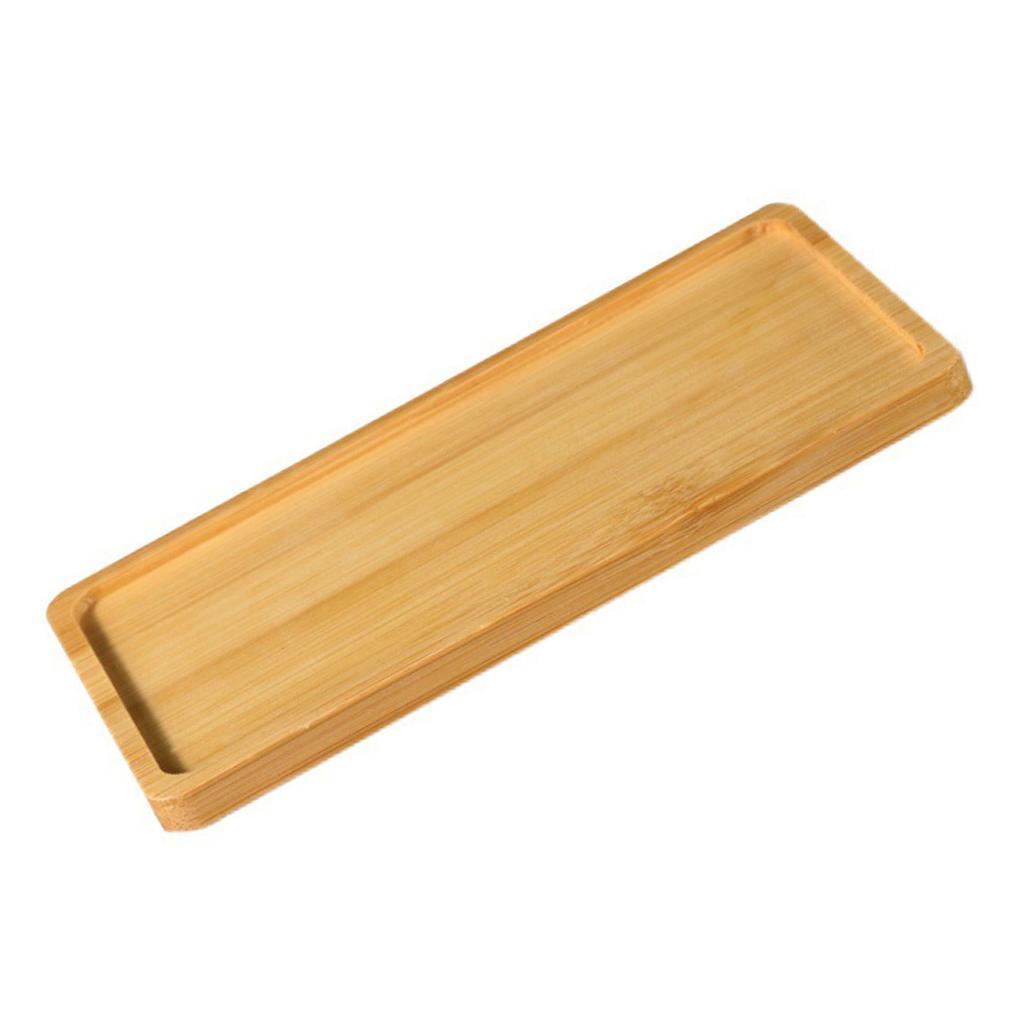 Wooden Coaster for Drinks Natural Rectangular Retro Insulated Coaster Cup Mat for Tabletop