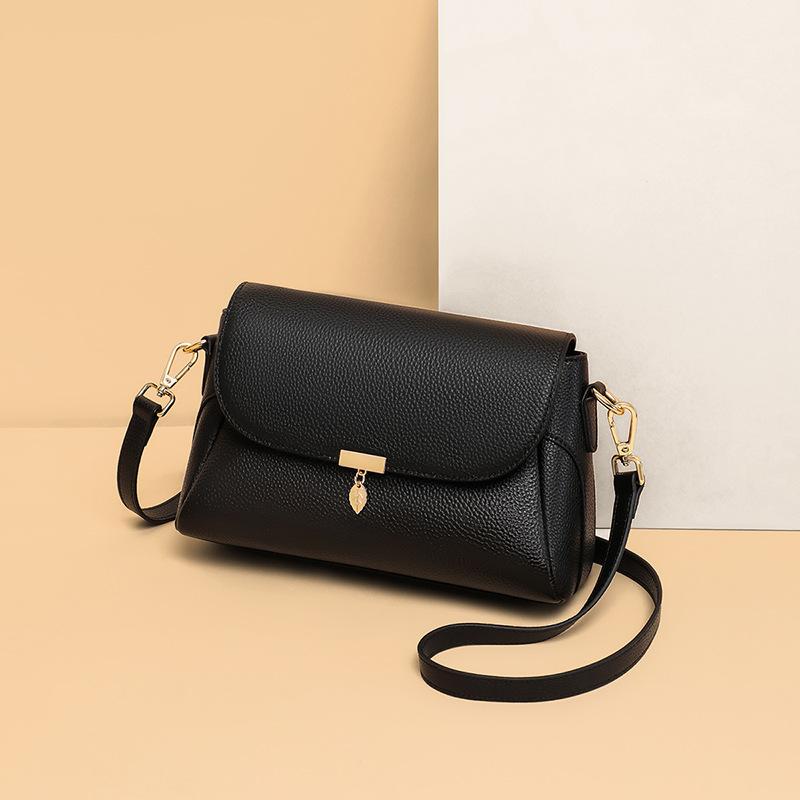 Veske Dame Skinn Dameveske Liten Firkantet Veske Underarm High-End Skulderveske Messenger-veske