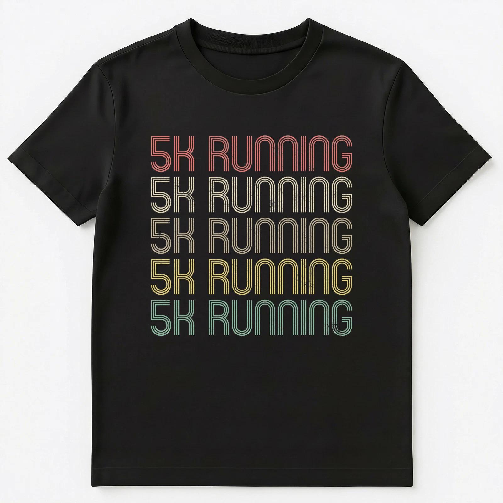 

Retro Style 5K Running Unisex T-Shirt L