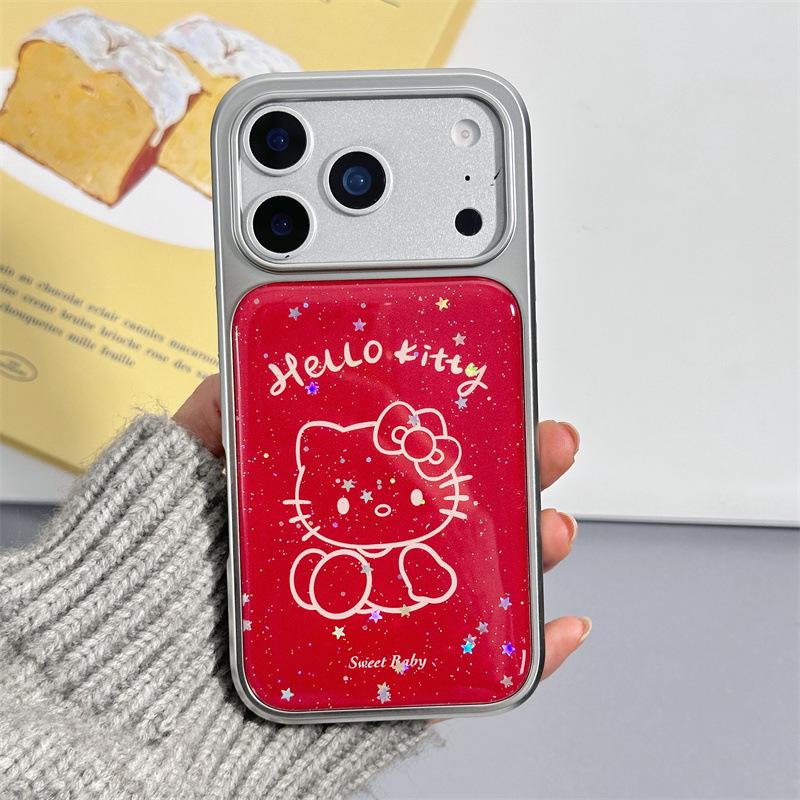 

Hello Kitty Heart Phone Case for iPhone 17/16 Pro Max/15/14 iPhone 16 Pro Max