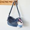 Fromheaven Cabin Keyring Crossbody Bag Denim Bag