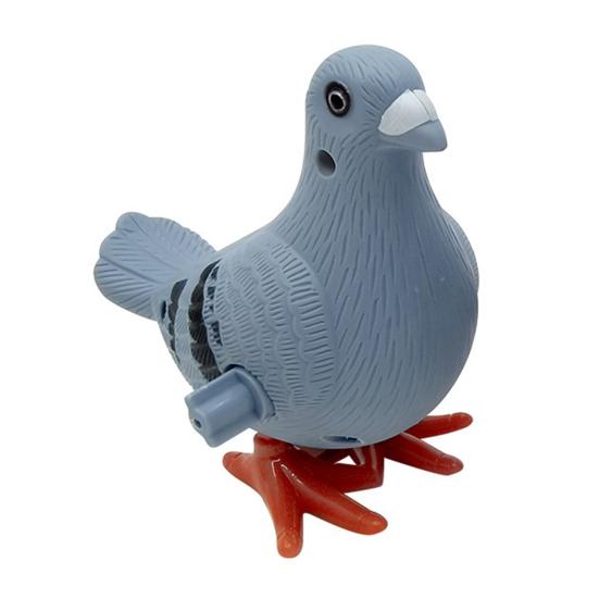 Yousheng 1/2/3/5/8/10Pcs Wind-up Pigeon Jumping Pigeon Spring Clockwork Toy Toddlers Boys Girls Educational Simulation Bird Walking Toy(Random Color)