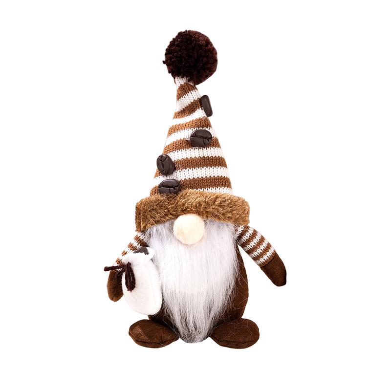 

Кофейный гном - Домашний декор, Аксессуары для кофейного бара - Тематические гномы Подарки для женщин - Рождество Зима Весна