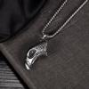 European and American Retro Trendy Male Animal Eagle Head Personalized Punk Three Dimensional Pendant