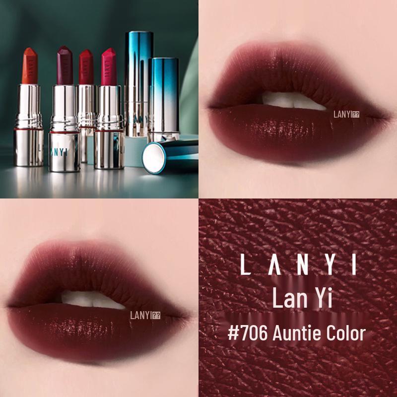 Lan Yi Matte Flower Dew Long-Lasting Non-Stick Lipstick