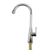 TLXT Stainless Steel Gooseneck Swivel Kitchen Faucet