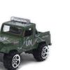 Giocattolo di camioncino in scala 1/64, 4 pezzi, modello di veicolo fuoristrada, giocattolo da corsa realistico in lega per kit di modelli di auto