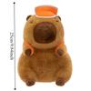 Fluffy Basketball Backpack Capybara Doll Stuffed Capybara Fluffty Doll  Kids Birthday Gifts