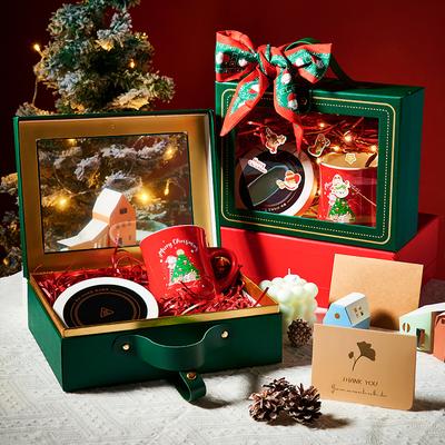 Keramik Konstanter Thermos Weihnachtsgeschenke Hoher Wert Warme Tasse Feiertagsveranstaltungs-Souvenir Becher Geschenkset