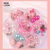 Children's Without Ear Holes Earrings Little Girls Cute Flower Cat Pearl Fashion Jewelry Gift Pearl Fringe Ear Clip Eardrop