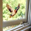 Painted Green-headed Duck Balcony Glass Window Beautification and Decoration Electrostatic Uv Window Stickers