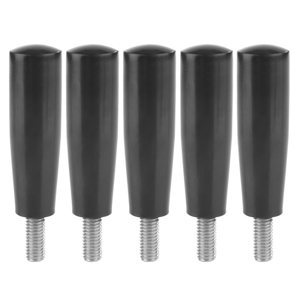 5Pcs Thread Milling Machine Replacement Accessory Tool Revolving Bakelite Handle M8 * 63