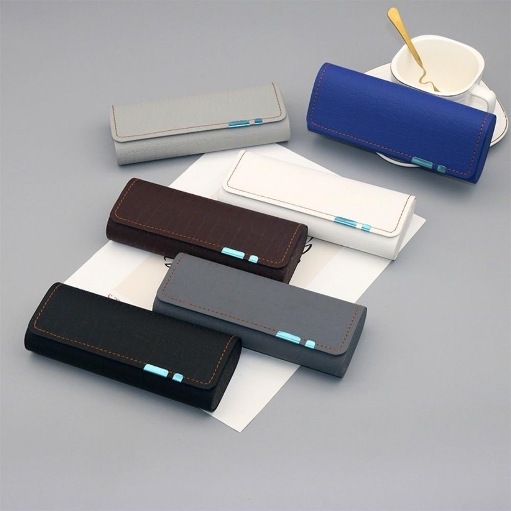PU Leather Glasses Case Anti-Pressure Glasses Storage Box New Sunglasses Case  Men Women