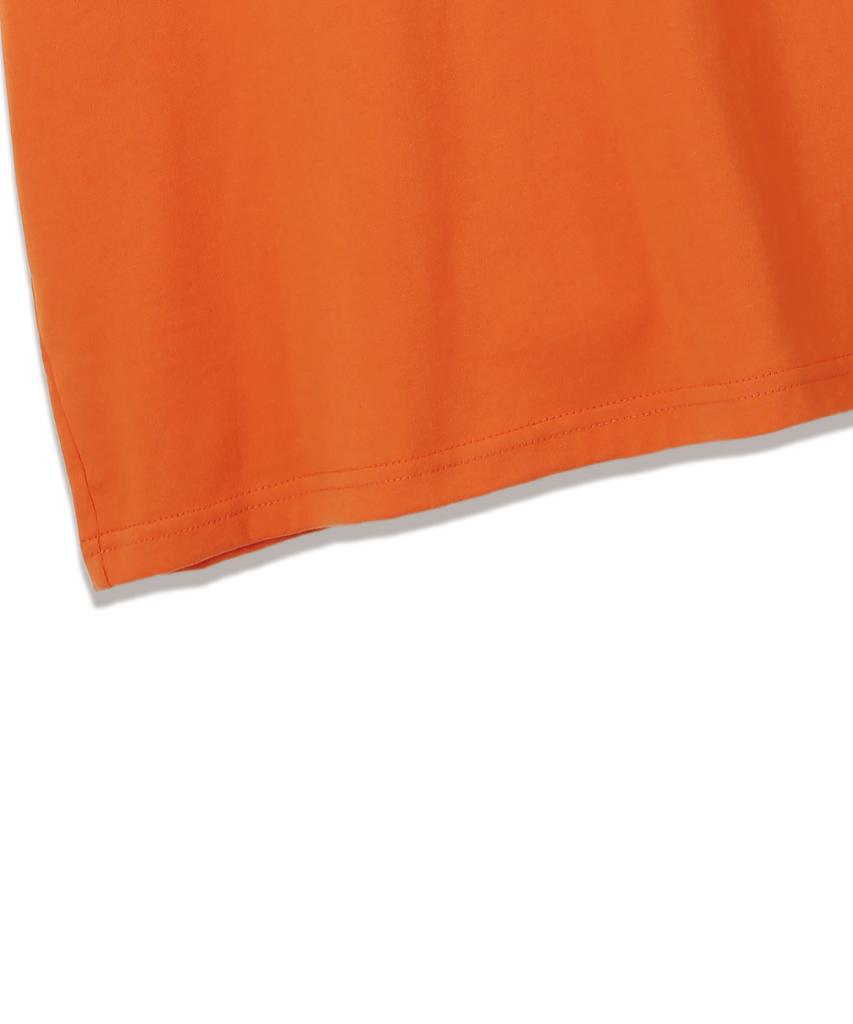 VANNWORKS Cat Short Sleeve T-Shirt (Vs0026) Orange/White