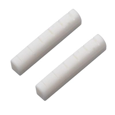 LOYELEY Electric Guitar Guitar Bone 2 Electric Beef Bone Nut with String for 6 String Electric Maintains String Easy To Reduces Friction Nut, Nut,