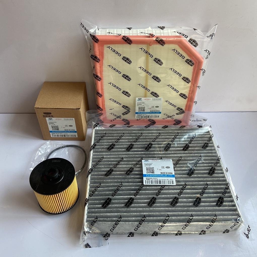 Original Factory Filter for LYNK&CO 01 02 03 05 2.0T/1.5T Air&Oil&Cabin&Fuel 4 Filters a Set for LYNK&CO 01 02 03 05 2.0T/1.5T