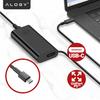 65W USB-C Power Adapter for Hp Lenovo Asus Apple Laptops, Fast Charging 20V 3.25A, Long Cable 2.8M, Compact and Powerful, Alogy Powerboost™ - Black