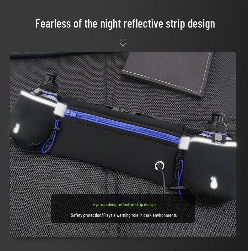 Přeshraniční multifunkční outdoorová sportovní ledvinka s držákem na láhev s vodou