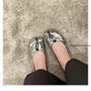 Fashion   Leather Tabi Ninja Shoes Women Cozy Flats Split Hoof Toe Loafers 2025 Femme Mary Jeans Mocasines Ladies Ballerina Shoes