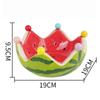 with Food Forks Salad Bowl Large Capacity Dessert Storage Plate Ceramic Fruit Plate  Dinnerware