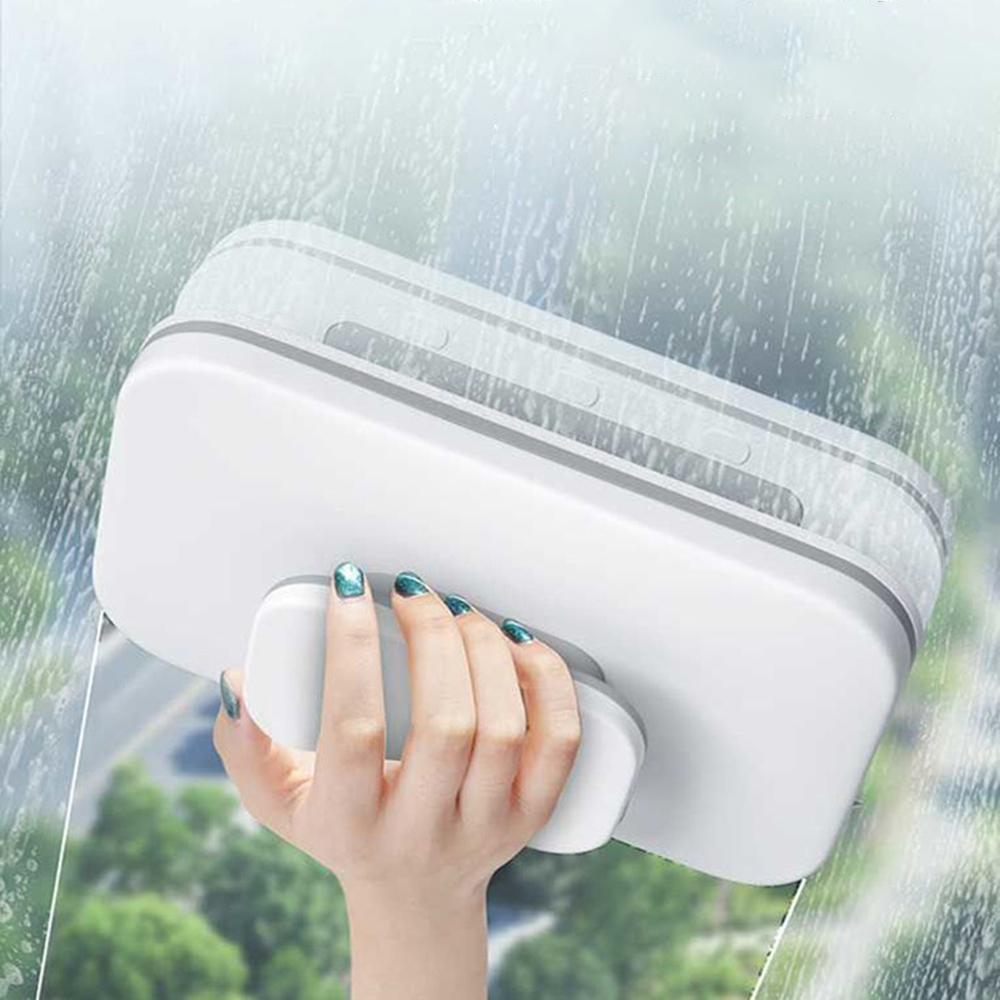 1PC Glass Cleaning Household High-Rise Strong Magnetic Double-Sided Cleaning Brush For Window Cleaning Tool