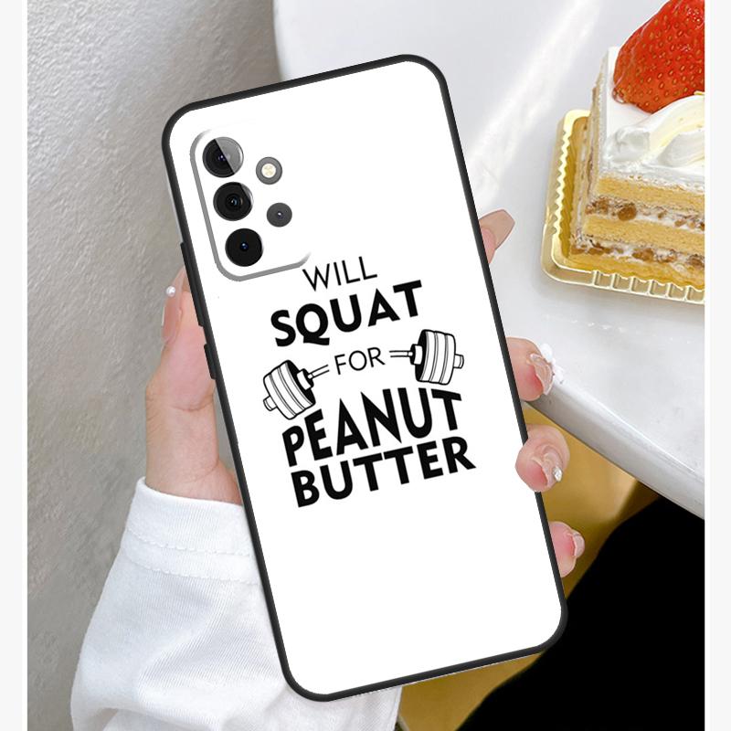 Bodybuilding Gym Fitness Case For Samsung Galaxy A15 A25 A35 A55 A51 A71 A12 A32 A52 A13 A33 A53 A14 A34 A54 Cover