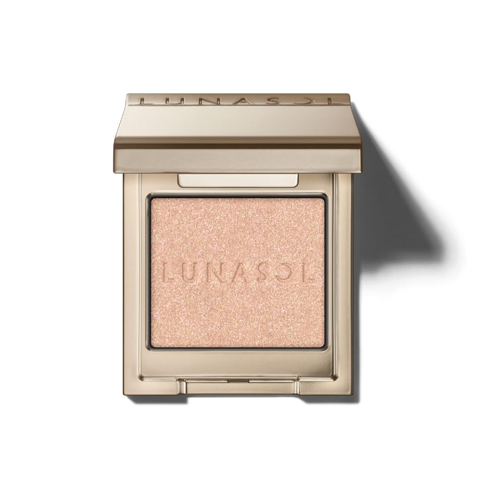 LUNASOL Mono Eye Coloration 13 Eyeshadow (Single Color, 1.6g) Moonlit Shimmer: An eyeshadow that creates an impressive sense of depth with its meticul