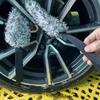 Car Wheel Wash Towel Automotive Tires Wiping Towel Wheel Hub Cleaning Rag Long Strap Tires Detailing Towel For Cars Maintenance