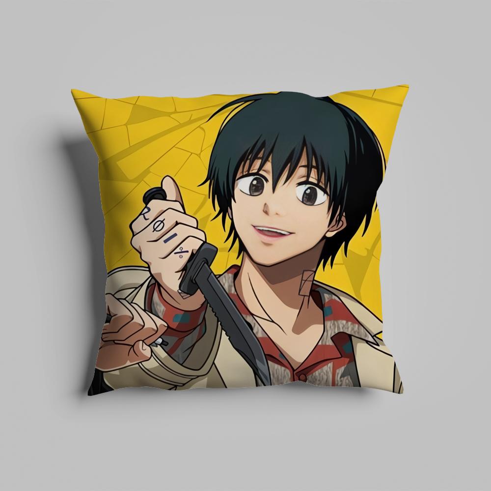 

Pillow Case luxurious home office, sofa decorative Multi sized car seat cushions, pillowcases N-Nagumo yoichi japan anime 12x12Inch