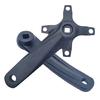 Bicycles Crankset 152mm Bike Crank Arm, Aluminium Alloy Double Single Chain Crank Set for Folding Bikes, Mountain Bikes