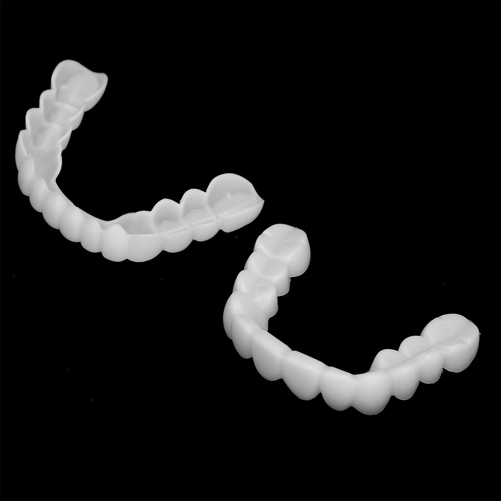 Upper and Lower Denture False Teeth Cover Dental Orthodontic Teeth Corrector Whitening Protector