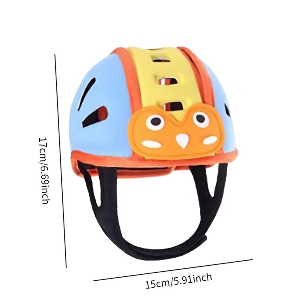 Adjustable Infant Blocking Helmet Hat Anti Fall Padded Safety Device for Baby Head Protection Crawling Walking