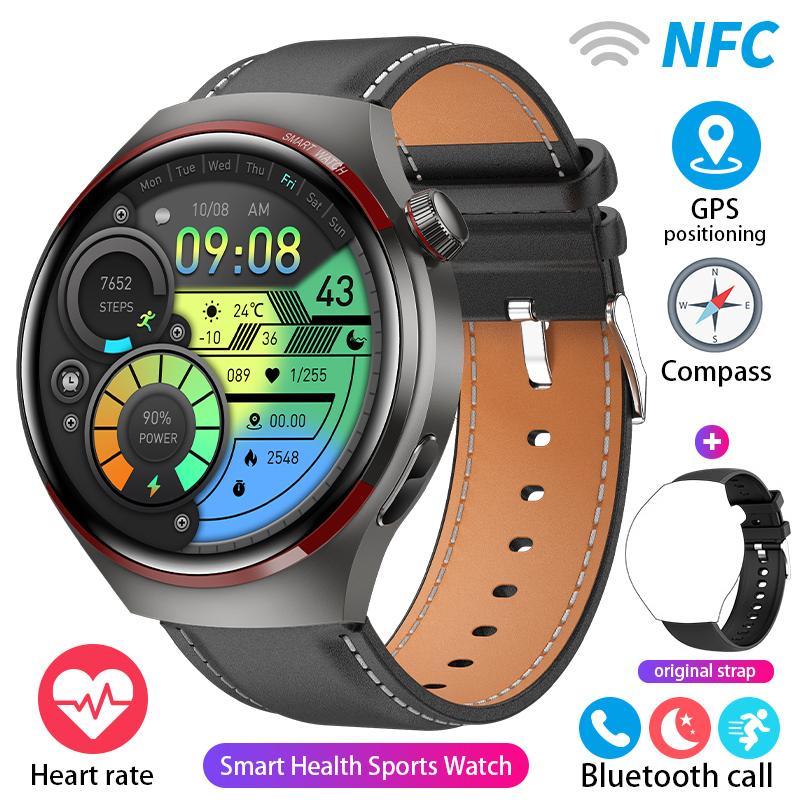 2024 For Watch Pro Smart Watch Men GPS Tracking AMOLED 360*360 HD Screen Bluetooth Call Sports Smart Watch