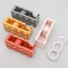Paper Tape Adhesive Tape Holder Multi-color Roller Tape Holder Tape Dispenser Packing Tools