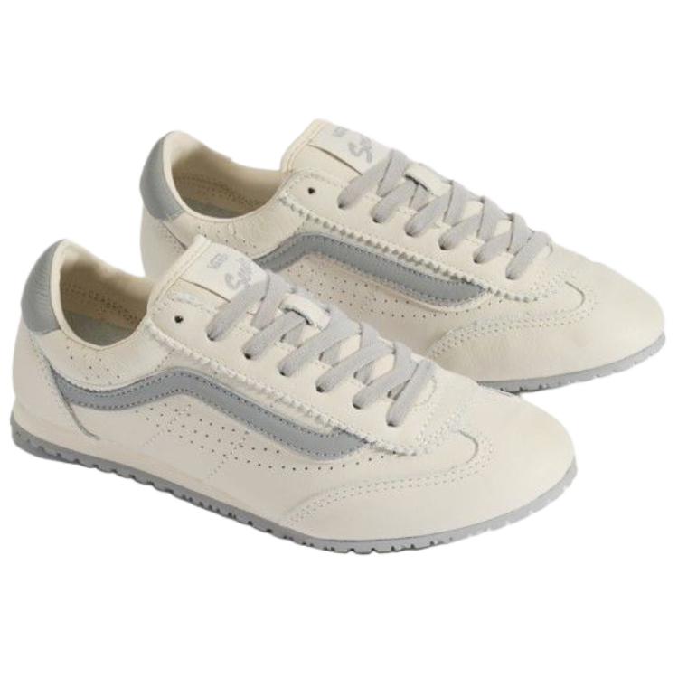 Vans Super nízké kožené gumové šněrovací retro flexibilní klasické pohodlné tlumení nárazů prodyšná podpora nízké skate boty VN000D83DJR