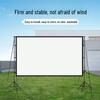 QQTY Outdoor 100-inch 16:9 Projector Screen with Tripod Stand