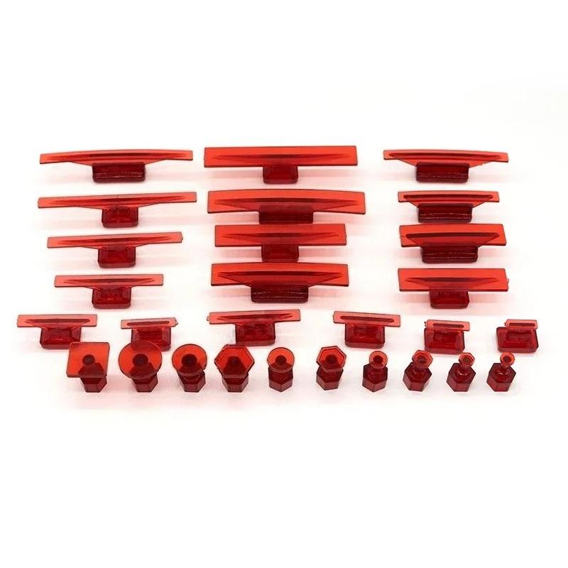 Hot Glue Tabs Dent Lifter Tools Dent Puller Removal Tool for Auto Paintless Dent Repair Glue Tabs for Car Body 28Pcs