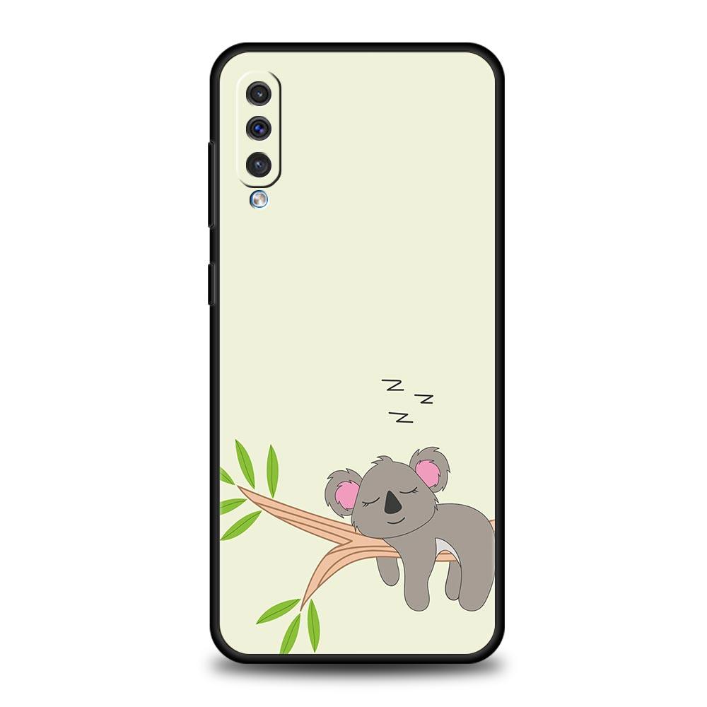 Koala Phone Case For Samsung A56 A36 A26 A24 A12 A14 A16 A50 A70 A20E A20S A10S A22 A30 A40 A34 A54 A42 A52 5G A04s A06 Cover