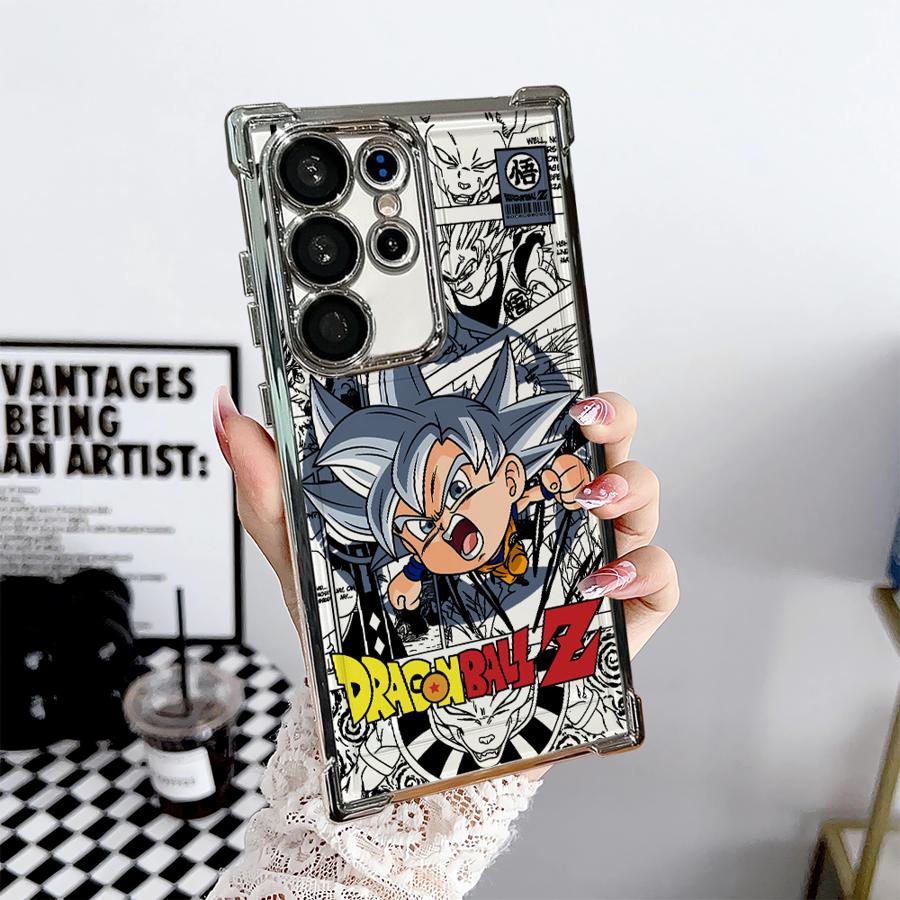 DBZ Dragon BALL Phone Case for Samsung Galaxy S21 Plus S20 FE S24 S22 Ultra S25 Edge S23 Clear Cover